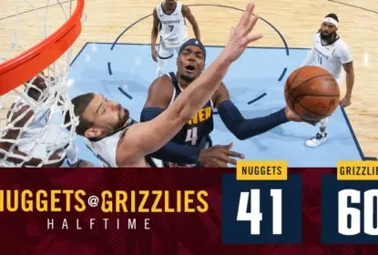 Com virada espetacular, Nuggets vencem os Grizzlies fora de casa - The Playoffs