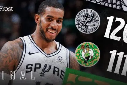 San Antonio Spurs cresce no terceiro período e vence Boston Celtics - The Playoffs