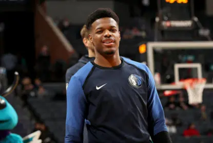 CHARLOTTE, NC - JANUARY 2: Dennis Smith Jr. #1 of the Dallas Mavericks before the game against the Charlotte Hornets on January 2, 2019 at Spectrum Center in Charlotte, North Carolina