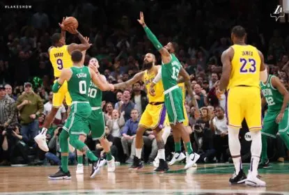 Em jogo histórico, Rondo vira nos segundos finais e Lakers vencem Celtics - The Playoffs