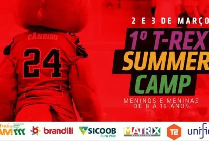 T-Rex promove primeiro Summer Camp Kids de futebol americano - The Playoffs