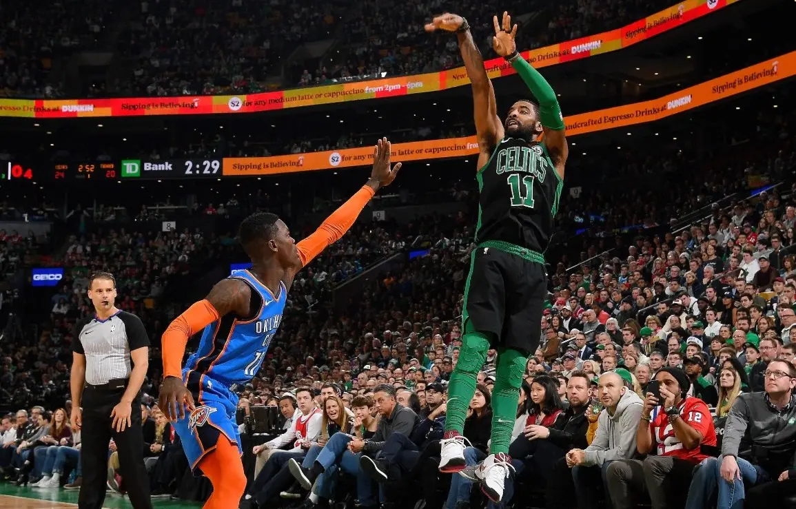 Irving lidera Celtics em vitória sobre o Thunder
