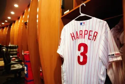Bryce Harper ultrapassa Aaron Judge e passa a ter a camisa mais vendida do beisebol - The Playoffs