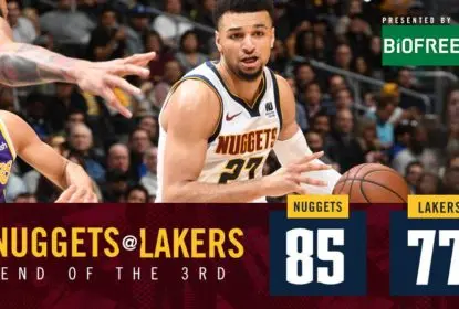 Nuggets vencem os Lakers em noite histórica para LeBron James - The Playoffs