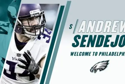 Andrew Sendejo acerta contrato de um ano com os Eagles