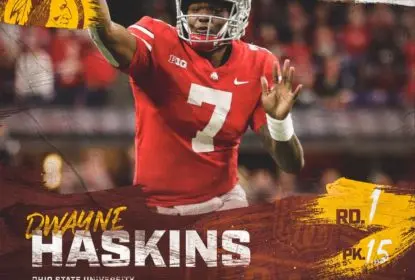 Washington Redskins seleciona Dwayne Haskins na 15ª escolha - The Playoffs