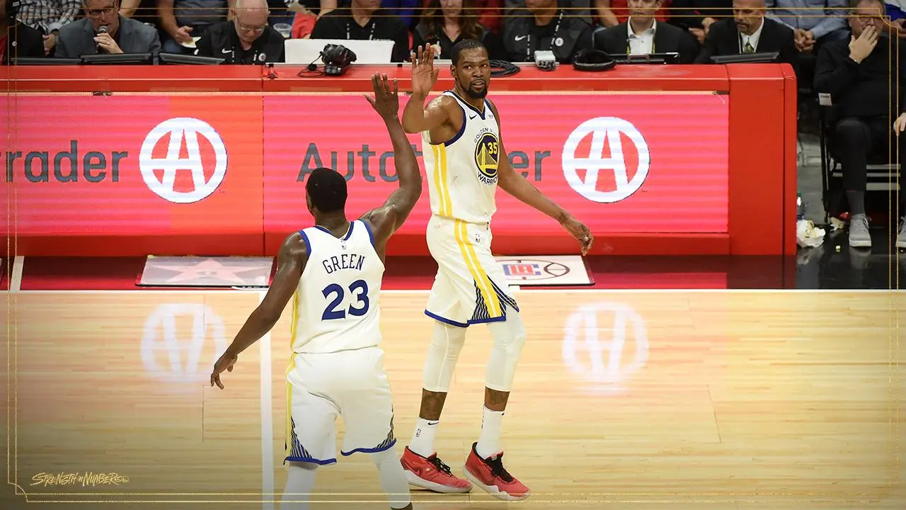 Warriors vencem Clippers em noite inspirada de Kevin Durant