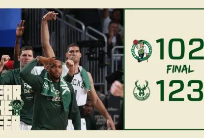 Milwaukee Bucks vence Boston Celtics e empata a série em 1 a 1 - The Playoffs