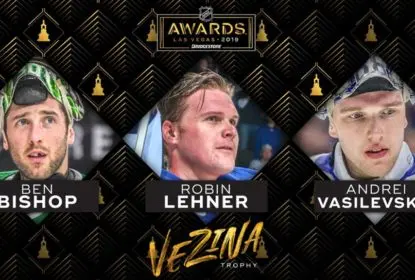 NHL anuncia os goleiros finalistas do troféu Vezina de 2019 - The Playoffs