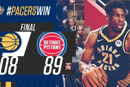Indiana Pacers atropela o Detroit Pistons e segue na cola do Boston Celtics - The Playoffs