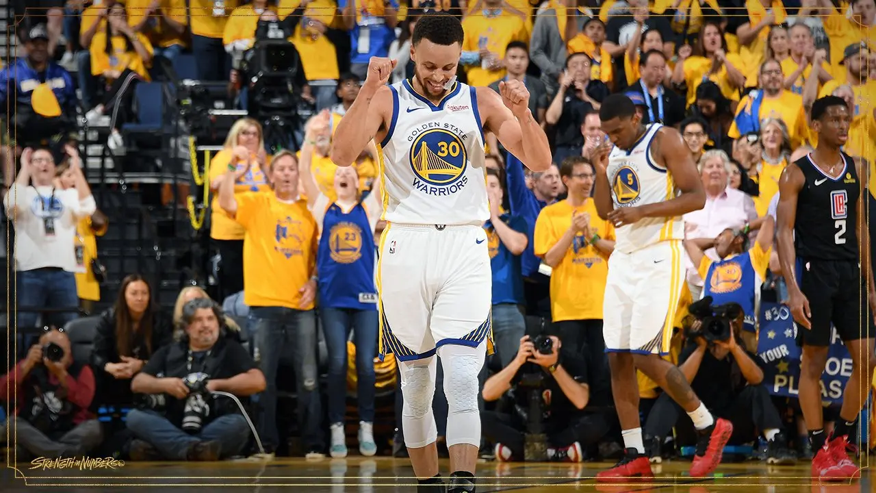 Curry lidera com 38 pontos vitória dos Warriors sobre os Clippers