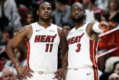 Em seu último jogo em Miami, Wade anota 30 pontos e Heat atropela Sixers - The Playoffs
