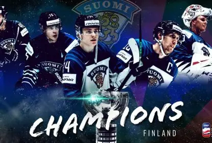 Finlândia surpreende, vence Canadá e conquista mundial de hóquei - The Playoffs
