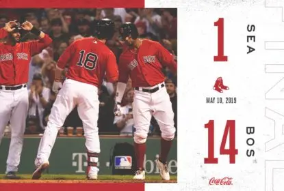 Ataque dá show e Red Sox atropelam Mariners - The Playoffs