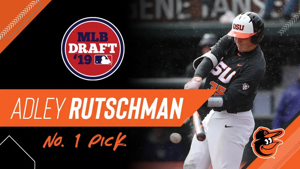 Adley Rutschman é selecionado na primeira posição do Draft 2019 da MLB