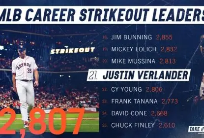 Justin Verlander ultrapassa Cy Young e ajuda Astros a vencerem os A’s - The Playoffs
