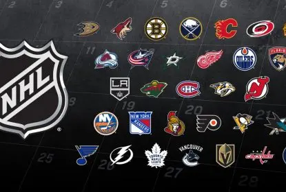 NHL divulga tabela completa de jogos da temporada 2019/2020 - The Playoffs