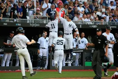 Em primeiro jogo da MLB na Europa, Yankees derrotam Red Sox - The Playoffs