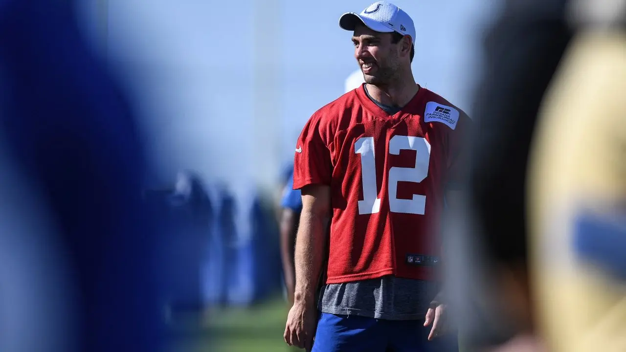 Quarterback do Indianapolis Colts Andrew Luck