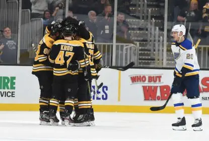 Em reedição da última final de Stanley Cup, Bruins batem Blues em casa - The Playoffs