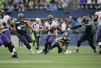 Ravens se impõem em Seattle e conquistam vitória contra os Seahawks - The Playoffs