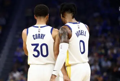Stephen Curry - D'Angelo Russell - Golden State Warriors - Los Angeles Clippers - NBA