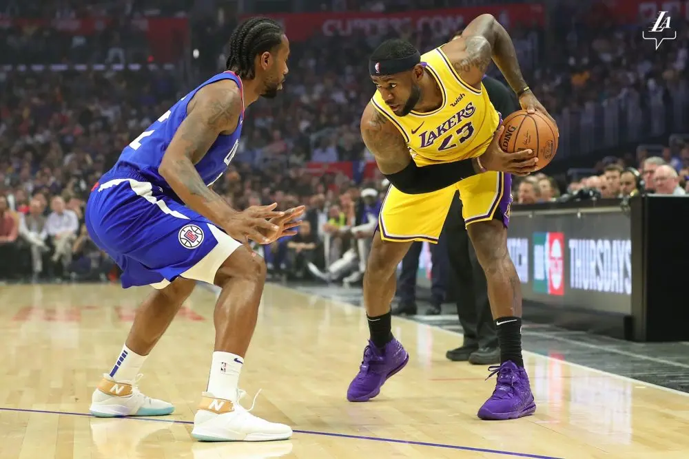 LeBron James - Kawhi Leonard - Los Angeles Lakers - Los Angeles Clippers