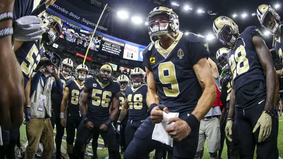 Drew Brees retornou ao New Orleans Saints na semana 8 da NFL 2019