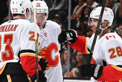 Com grande atuação de Talbot, Flames vencem Ducks fora de casa - The Playoffs