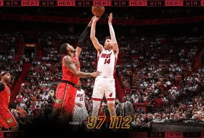Miami Heat vence Atlanta Hawks por 112 x 97 com bela atuação de Tyler Herro e lesão de Trae Young - The Playoffs