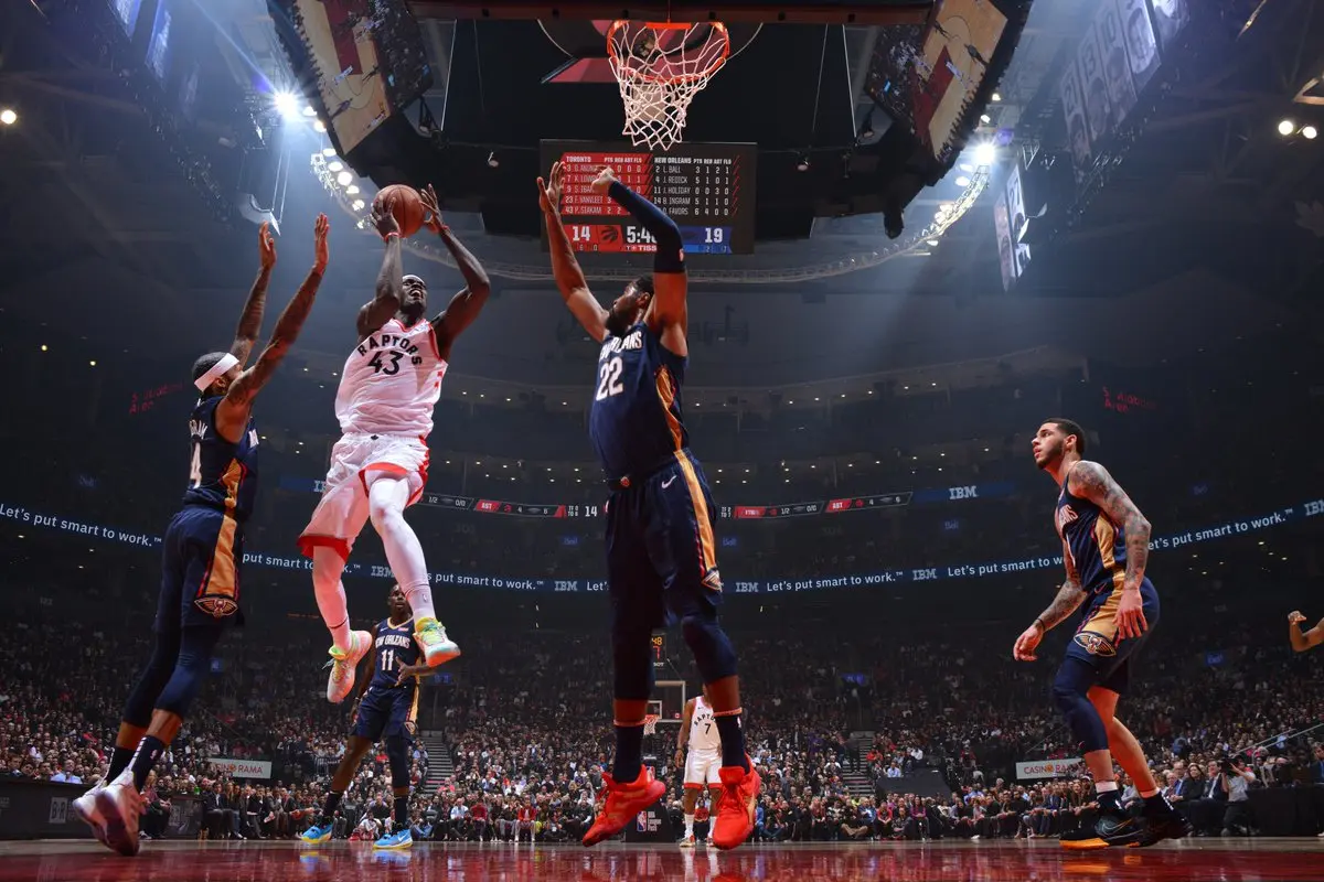 Atuais campeões, Raptors superam os Pelicans na estreia da NBA