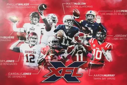 Cardale Jones, Connor Cook e outros ex-NFL são selecionados no Draft da XFL - The Playoffs