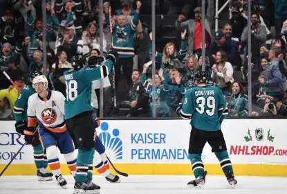 Couture marca na prorrogação, Sharks vencem Islanders e continuam quentes - The Playoffs