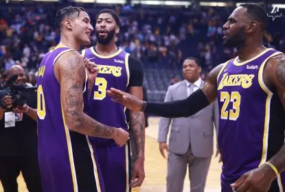 Dupla LeBron e Davis vai bem e Lakers batem os Suns fora de casa - The Playoffs