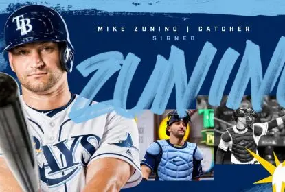 Tampa Bay Rays renova com catcher Mike Zunino - The Playoffs