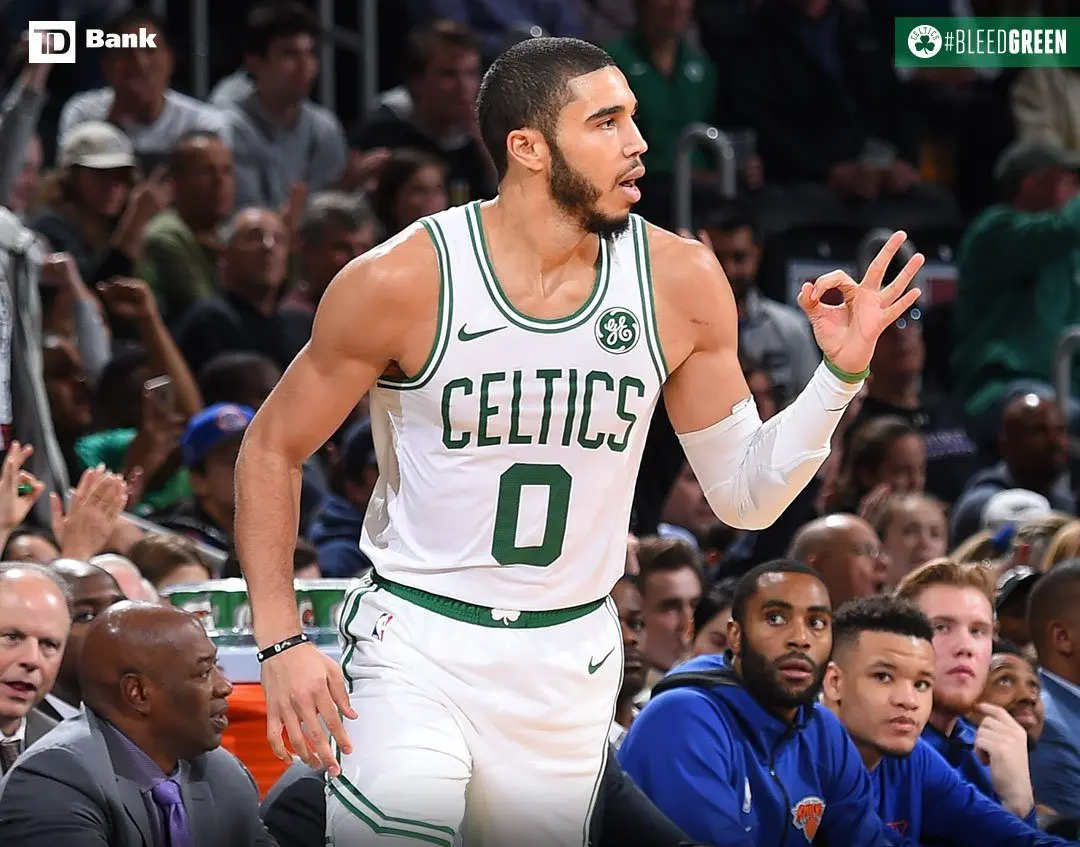 Com game-winner de Tatum, Celtics têm dificuldades, mas vencem os Knicks