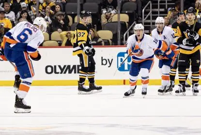 Na prorrogação, New York Islanders vence Pittsburgh Penguins - The Playoffs
