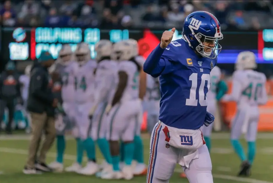 Giants vencem Dolphins por 36 a 20 na Semana 15 da NFL 2019.
