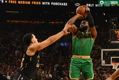 Jaylen Brown brilha e Boston Celtics vence Toronto Raptors na abertura da rodada de Natal - The Playoffs