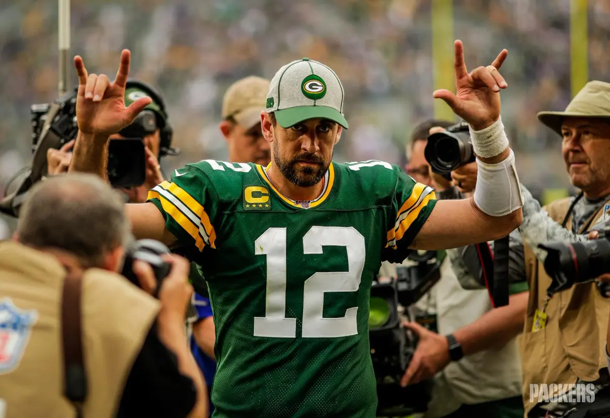 Quarterback do Green Bay Packers Aaron Rodgers