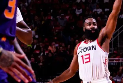 Harden e Westbrook tem boas atuações em vitória dos Rockets sobre os Suns - The Playoffs