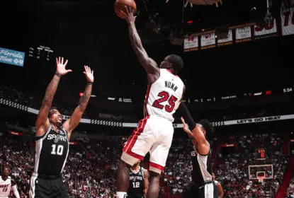 Kendrick Nunn aparece e Miami Heat vence San Antonio Spurs - The Playoffs