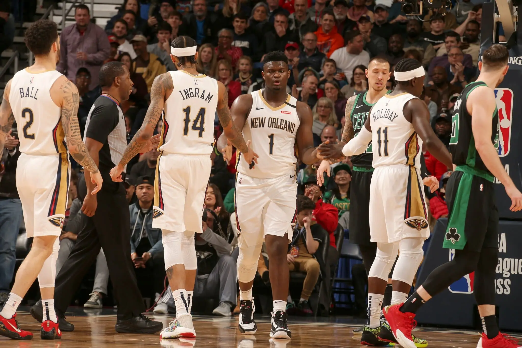 Zion lidera Pelicans em vitória sobre os Celtics