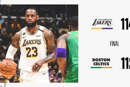 Com show de dupla LeBron e Davis, Lakers vencem partida eletrizante contra Celtics - The Playoffs