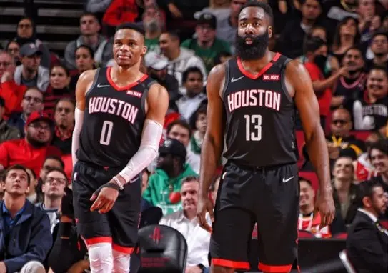 James Harden - Russell Westbrook - Houston Rockets - Boston Celtics - NBA