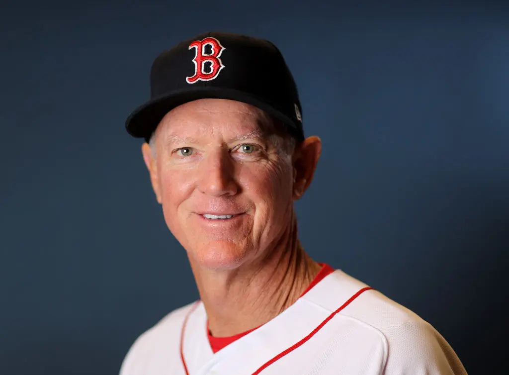 FORT MYERS, FLORIDA - FEBRUARY 19: Ron Roenicke #30 of the Boston Red Sox poses for a portrait during Boston Red Sox Photo Day at JetBlue Park at Fenway South on February 19, 2019 in Fort Myers, Florida