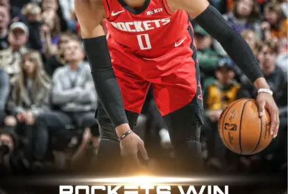 Harden e Westbrook combinam para 72 pontos e Rockets vencem Jazz - The Playoffs