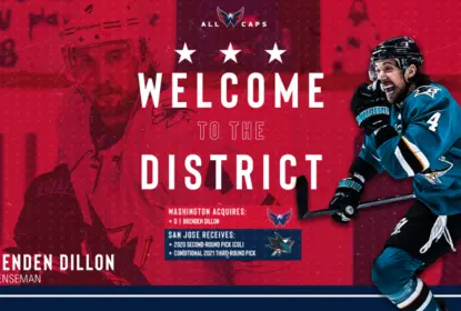 Brenden Dillon é trocado para os Capitals pelos Sharks - The Playoffs