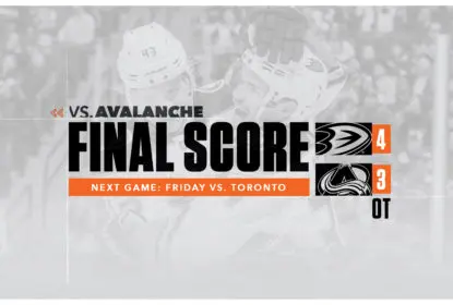 Anaheim Ducks surpreende e vence Colorado Avalanche no OT - The Playoffs
