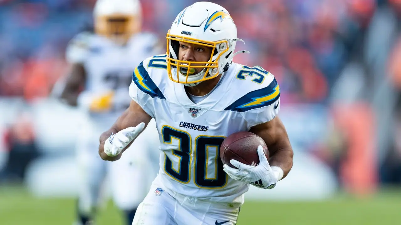 Running back do Los Angeles Chargers Austin Ekeler